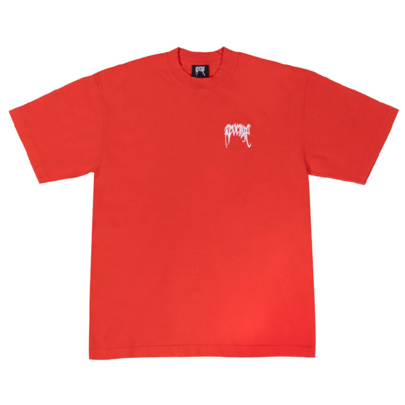 Revenge Embroidered Basic Tee