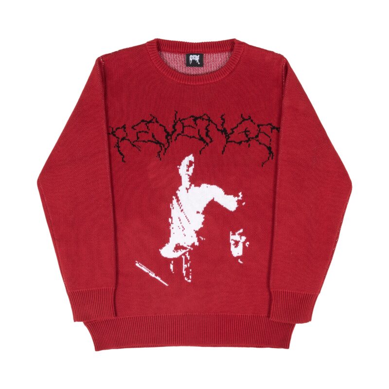 Revenge David and Goliath Knit Sweater