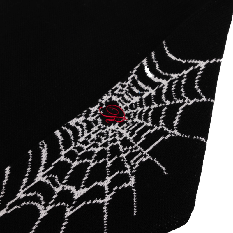 SPIDER WEB EMBROIDERED KNIT SWEATER2