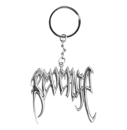 Silver Arch Logo Keychain