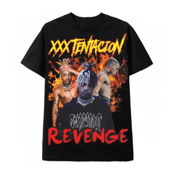 Revenge x XXXTentacion Hip Hop Vintage T-Shirt