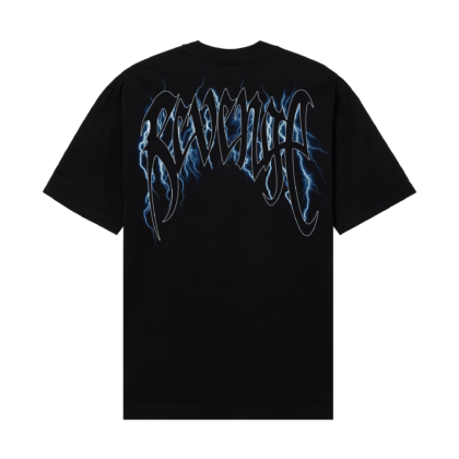 Revenge Blue Lightning Arch Logo Tee