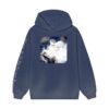 Revenge Heavens Distressed Washed Hoodie - Image 3