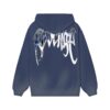 Revenge Heavens Distressed Washed Hoodie - Image 5