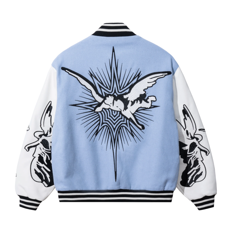 Revenge Kosuke Kawamura Embroidered Varsity Jacket