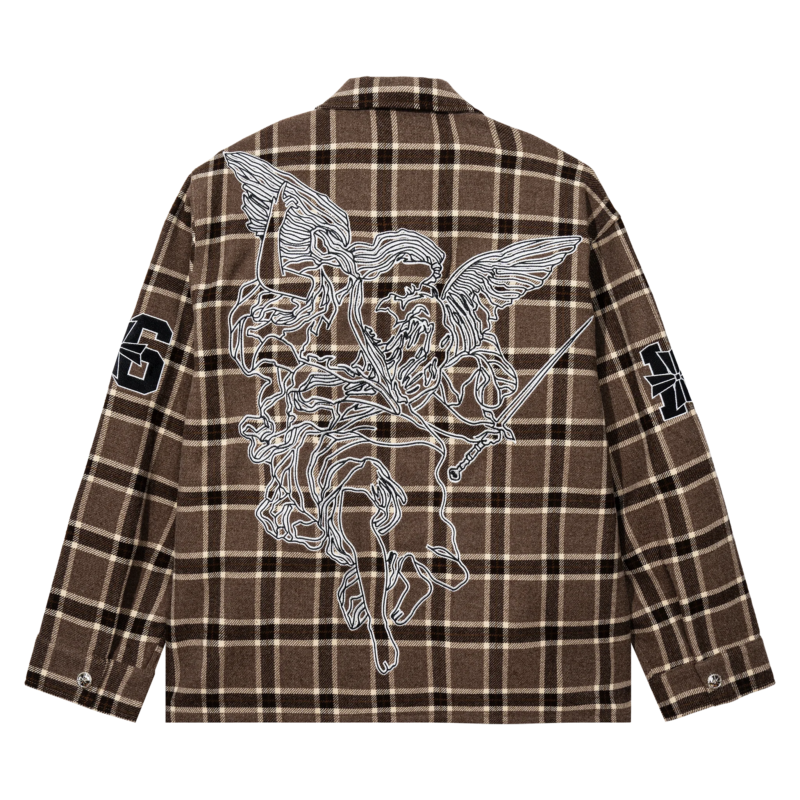 Revenge Valkyrie Embroidered Flannel