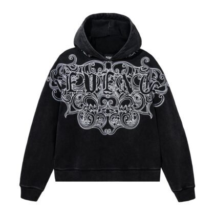 Revenge Crest Embroidered Hoodie