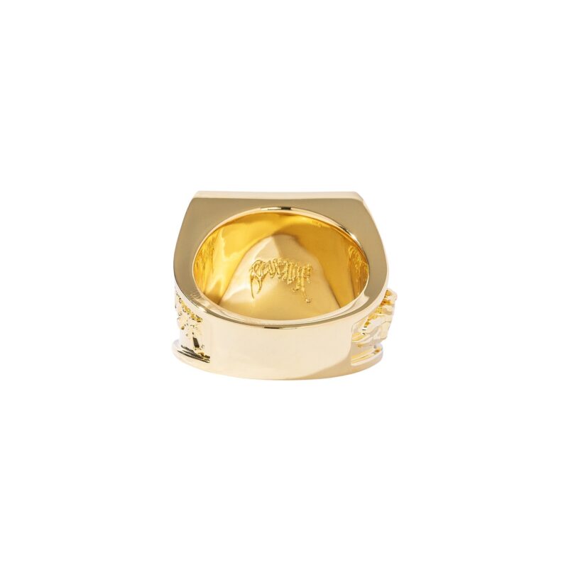 Revenge Gold Skull Ring