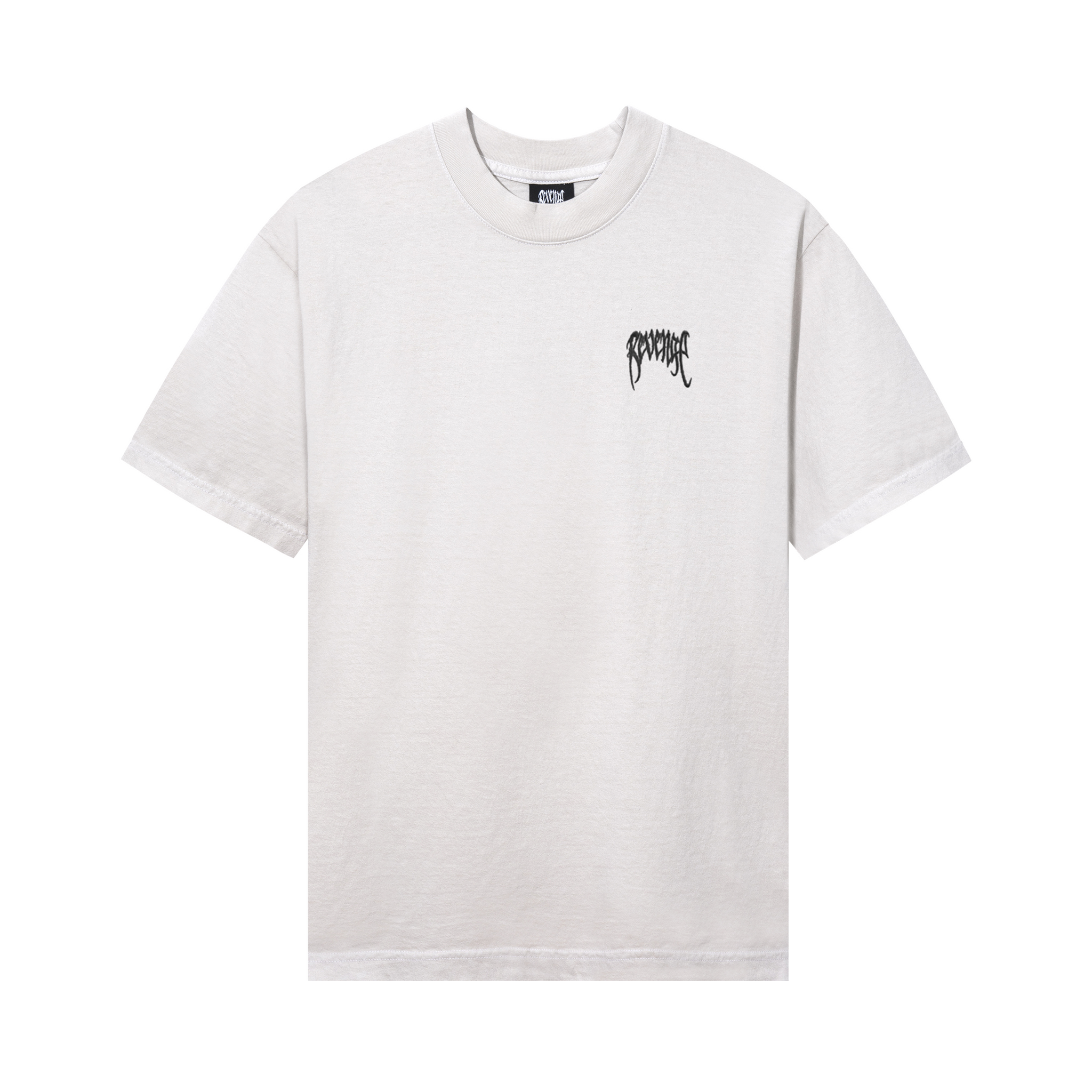 EMBROIDERED BASIC TEEb REVENGE EMBROIDERED BASIC TEE