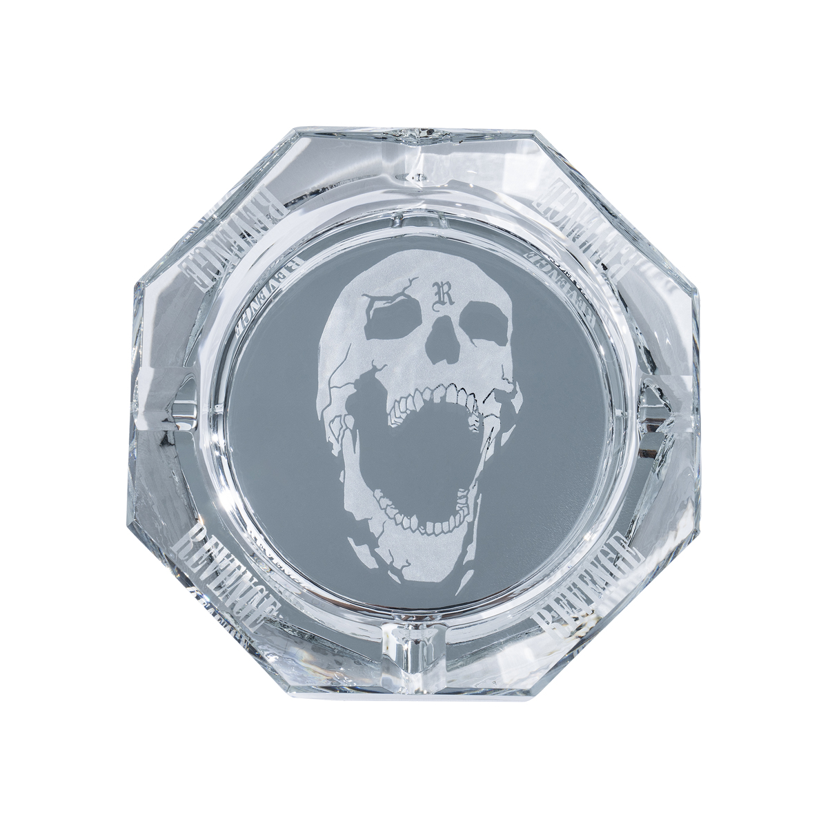 SKULL GLASS ASHTRAYc