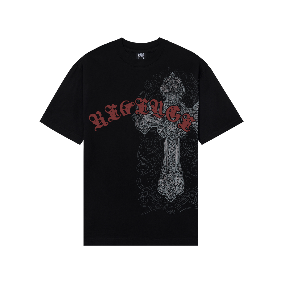 SPIKE CROSS TEE REVENGE SPIKE CROSS T-SHIRT