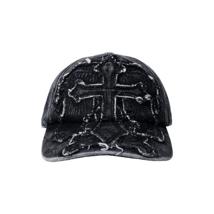 Revenge Crucible Distressed Denim Hat