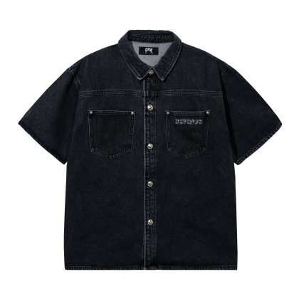 Revenge Revival Denim Button Up