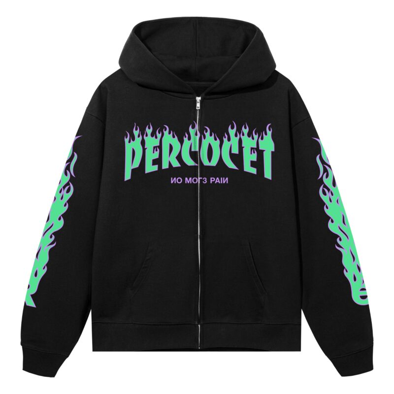 Revenge Percocet Zip Hoodie