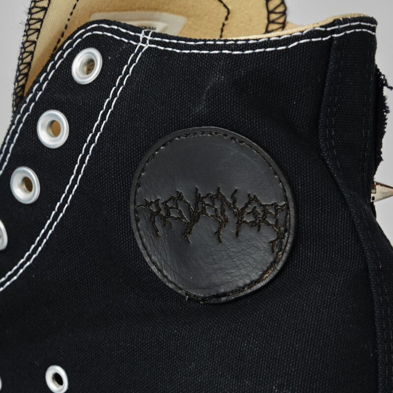 Revenge X Actualhate Eye Patchwork Studded High-Top - Image 6