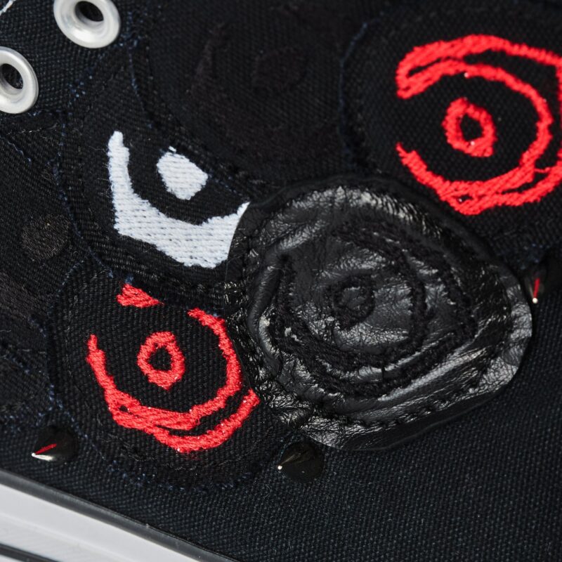 Revenge X Actualhate Eye Patchwork Studded High-Top - Image 7