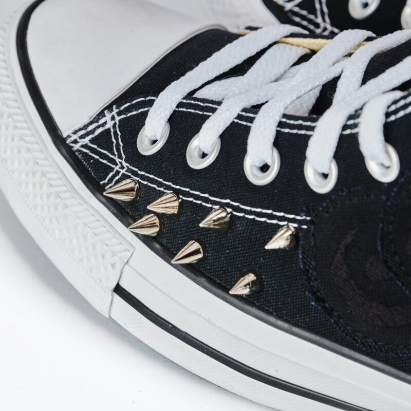 Revenge X Actualhate Eye Patchwork Studded High-Top - Image 8