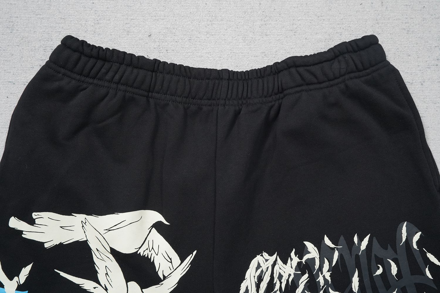 Revenge x Juice Wrld 999 Dove Shorts - Image 2