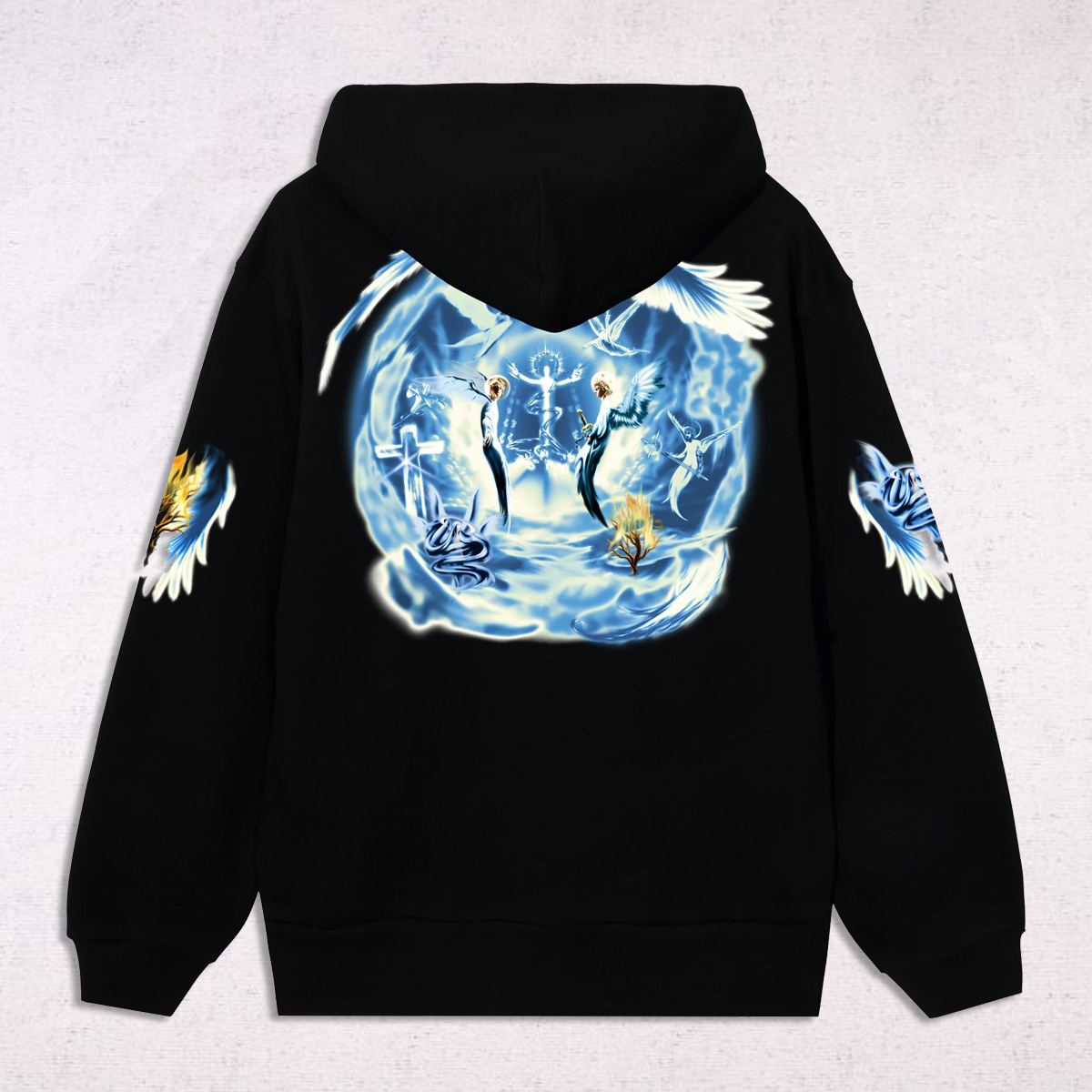 Revenge Angel Arch Logo Hoodie - Image 7