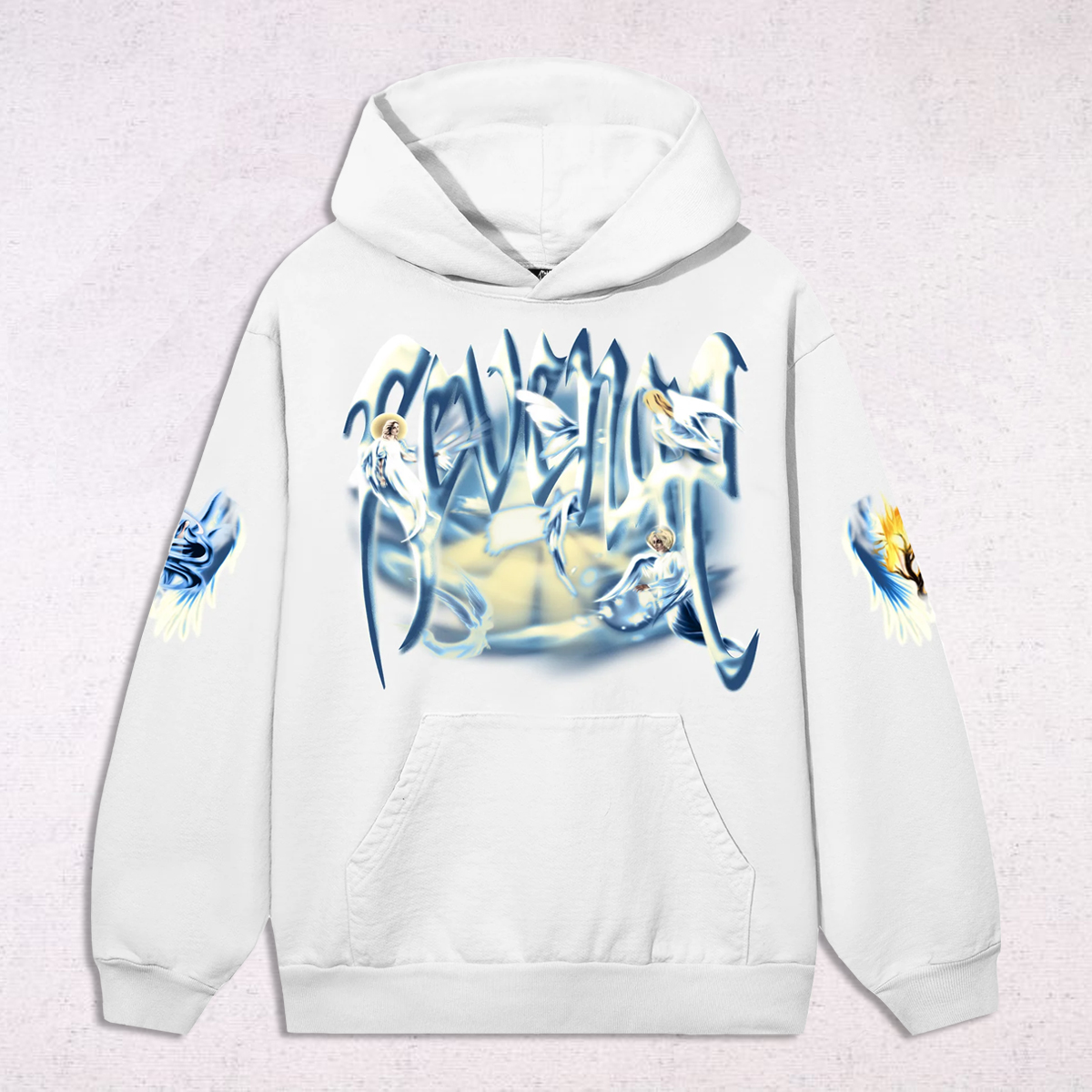 Revenge Angel Arch Logo Hoodie