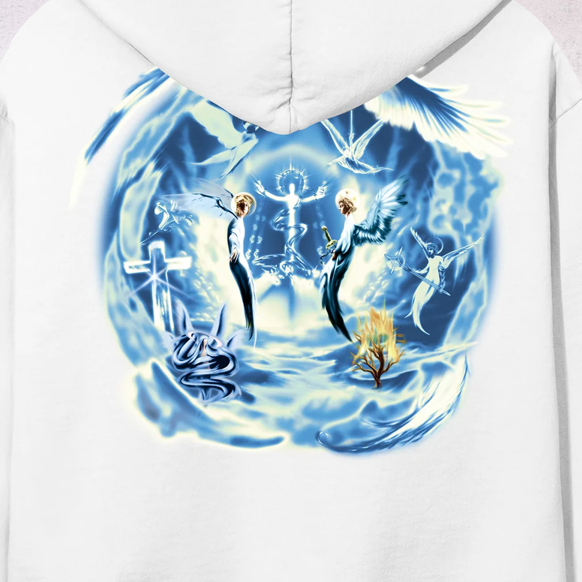 Revenge Angel Arch Logo Hoodie - Image 4