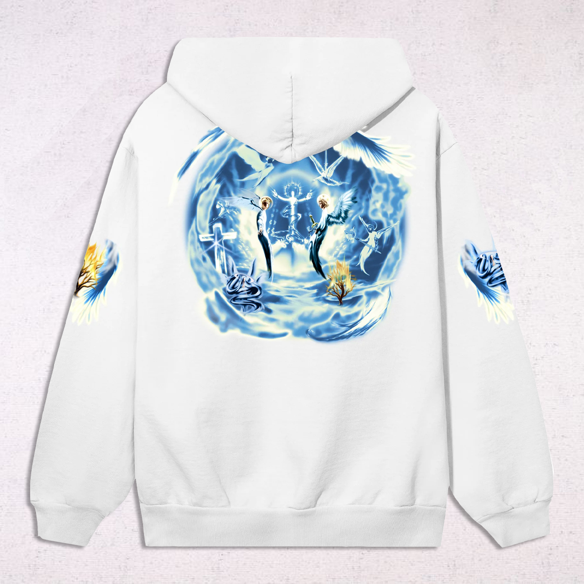 Revenge Angel Arch Logo Hoodie - Image 2