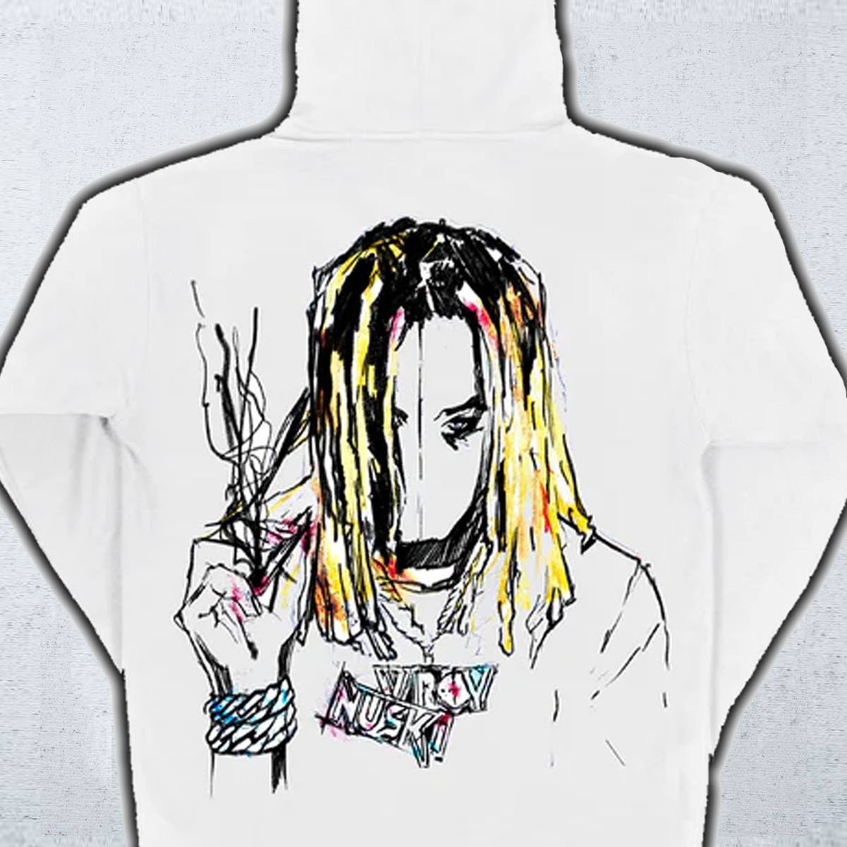 Revenge Painting Hoodie - Image 4