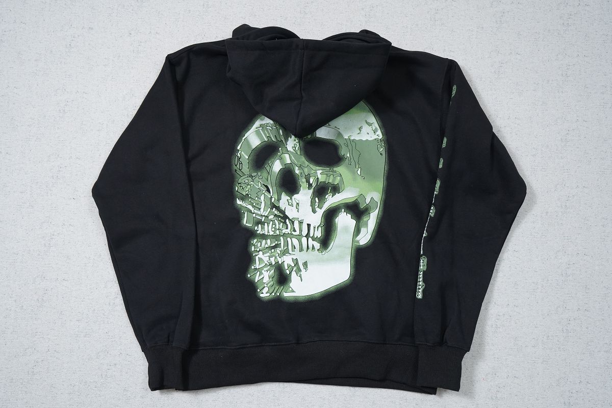 Revenge Green Skull Metallica Hoodie - Image 5
